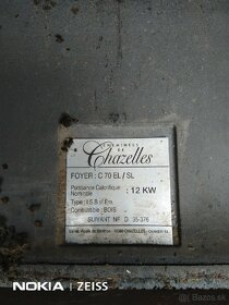 .Chazelles krbová vložka 12kw(znížená cena) - 4