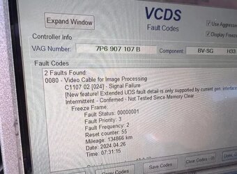 Predám kameru 4G0907217 - 4