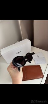 CELINE čierne slnečné okuliare - 4