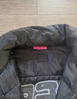 Damska cierna oversized bunda QUEEN, vel. L - 4