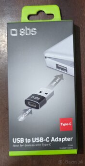 SBS - Cestovný adaptér USB-A aj USB-C, Power Delivery 25W - 4