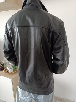 Pánska kožená bunda LOVELY SKIN -veľ. XL - 4