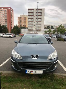 Peugeot 407 – 2.2i 120 kW, rok 2006, TMAVÁ SIVÁ METALÍZA - 4
