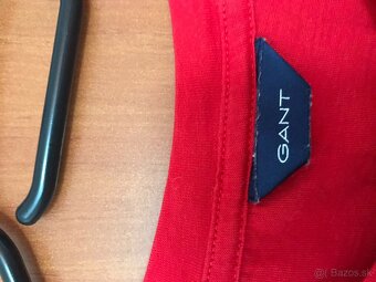 GANT originál Red damske tricko S - 4