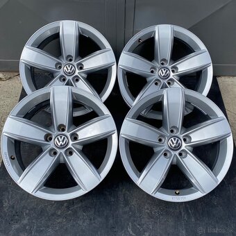 ✅ R17 ®️ Originál VW 5x112 ET18 ✅ A4 A6 Q5 Tiguan Touareg - 4
