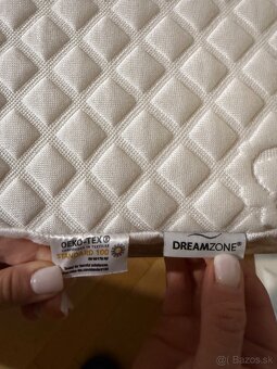 Predám posteľ s matracom a roštom, 90x200cm - 4