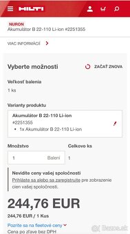 HILTI Nuron B22-110 - 4