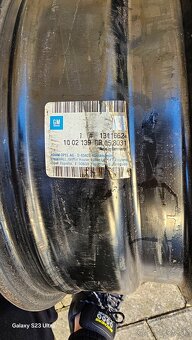 Predám plechové disky + 2 zimné pneumatiky - 4