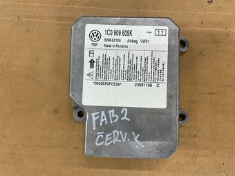 škoda fabia 2  airbag sada - 4