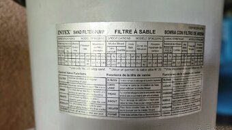 Intex ,piesková filtracia 28644 - 4