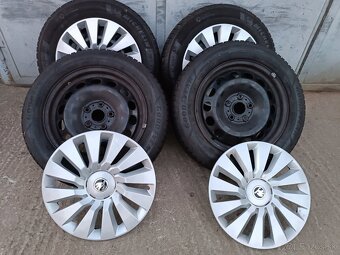 Predám plech disky 5x112R16 na Škoda,w,seat,audi - 4
