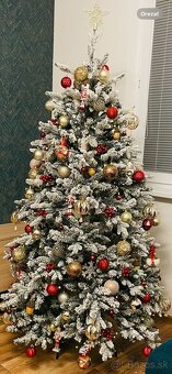 Vianocny stromcek 180cm - zasnezeny - 4