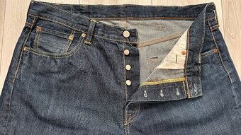 Nové pánske,kvalitné džínsy LEVIS 501 - veľkosť 38/32 - 4