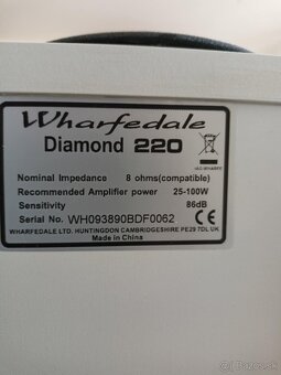 Wharfedale Diamond 220 + stojany - 4