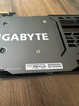 ✅ 8GB RTX 3070 Gigabyte Gaming OC + Záruka 🔄 - 4