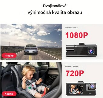 (IHNEĎ) Duálna autokamera+ 32 GB SD karta - 4