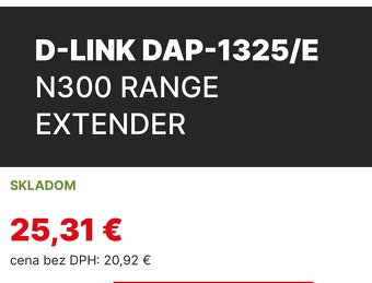 Prenosný adaptér plug -in D-Link - 4