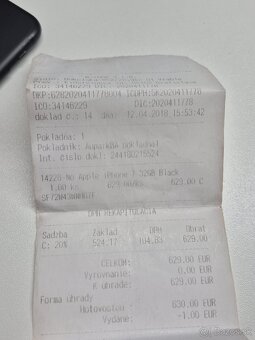iPhone 7 - komlet balenie + doklad o kúpe - 4