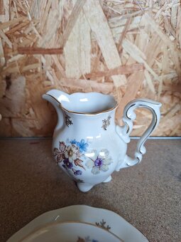 Starozitna porcelanova cajova suprava - 4