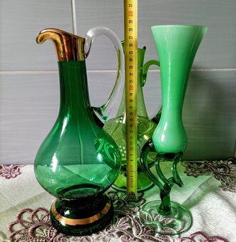 Retro zelené sklo - 4