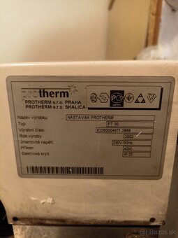 Predám plynový kotol Protherm Medveď a obehové čerpadlo Wilo - 4
