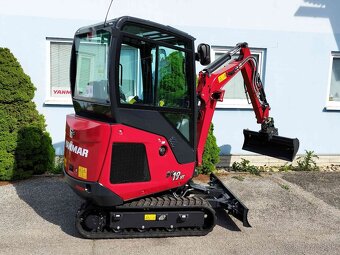 minibager Yanmar SV19VT rypadlo (2 ton) hlbkový dosah 3 m - 4