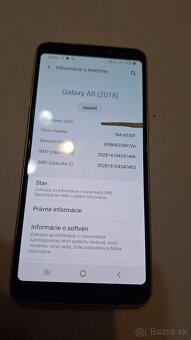Samsung galaxy A8 2018 4/32GB  android 9 zlatý rám - 4