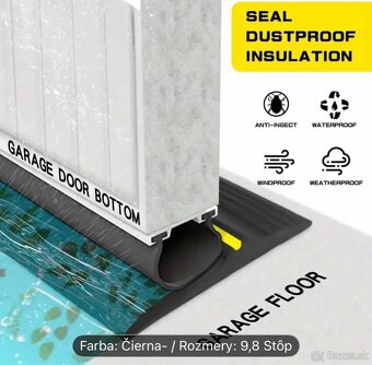 Tesnenie pod garážovú bránu - 4