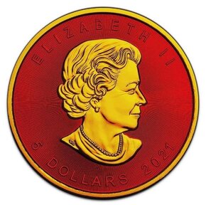 Investicne striebro mince minca Maple Leaf 100 ks svet - 4