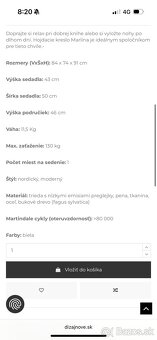 Hojdacie kreslo Marlina - 4