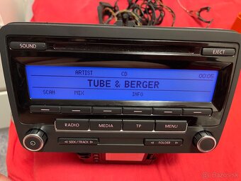original vw autoradio rcd310 rcd 310 passat golf sharan - 4