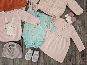 Jesenný balík oblečenia pre dievčatko 80 - 4