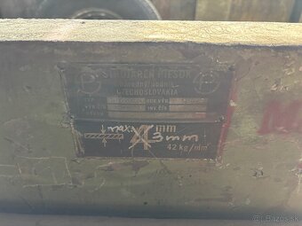 Tabuľové nožnice 4mm - 4