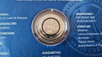 10 Euro Nemecko 2025 "A" - Technická pomoc (PROOF) - 4