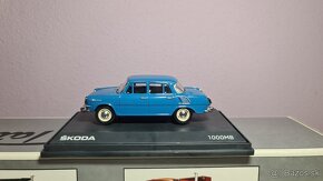 1:43 ŠKODA 1000 MB 1964 LQ-LIGHT BLUE MB 1. EDÍCIA - 4