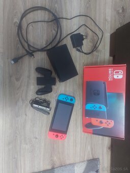 Nintendo switch + hry + príslušenstvo - 4