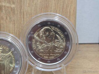 2€ euro Vatikan pamatne mince UNC v kapsulke - 4