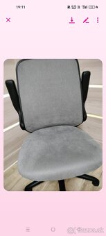 Detská kancelárska stolička - 4