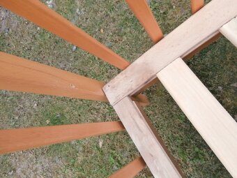 Detská postieľka drevená +matrac - 4