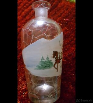 Rucne malovana karafa - 4