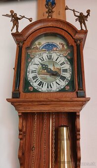 Hodiny holandské frízske nástenné. - 4