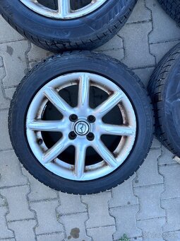 Elektróny+zimne pneu 185/55R15 4X100 - 4