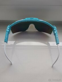 Športové slnečné okuliare Pit Viper (modré-ružové sklo) - 4