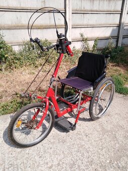 Trojkolka na ručný pohon - 4
