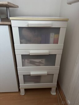 Komoda IKEA, veľká aj malá, používané. Bratislava - 4