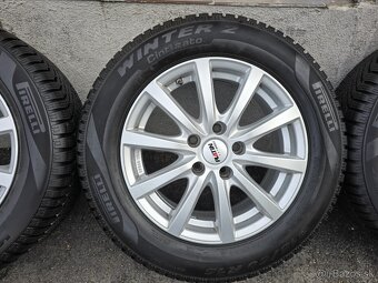 zanovne zimne kolesa 5x112 r16 6,5j et46 skoda octavia,super - 4