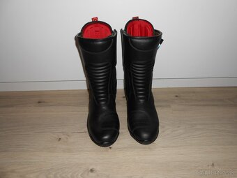 Predam nove damske kozene moto cizmy znacky IXS TOUR - 4