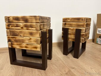 Drevene kvetinace - 4