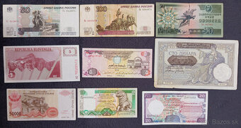 Bankovky z obehu svet 3 - 4