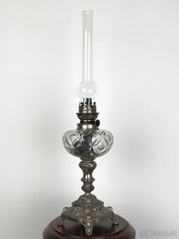 Stolova petrolejka s kovu - 4